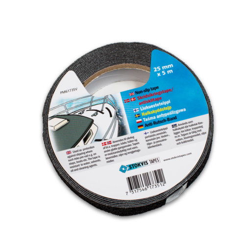 Halkskyddstejp 25mm 5m