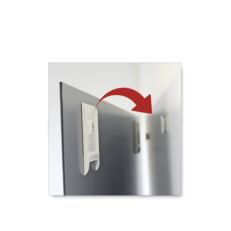 Dold upphängning till tavlor & skyltar osynlig distans Gdirekt.se